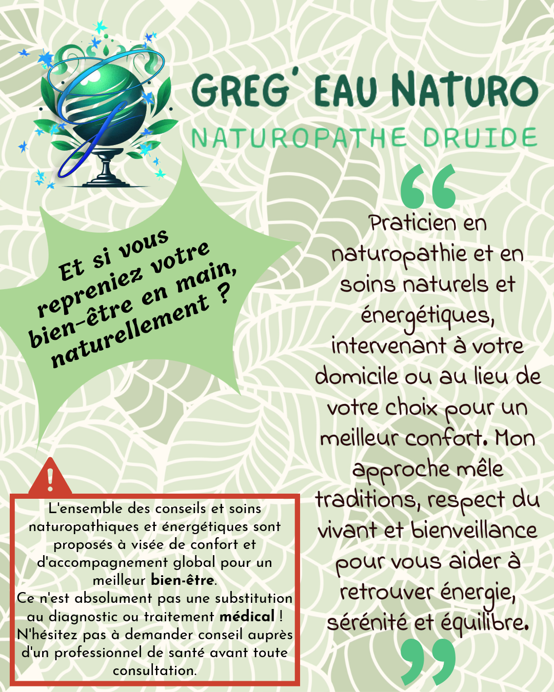 Flyer de présentation